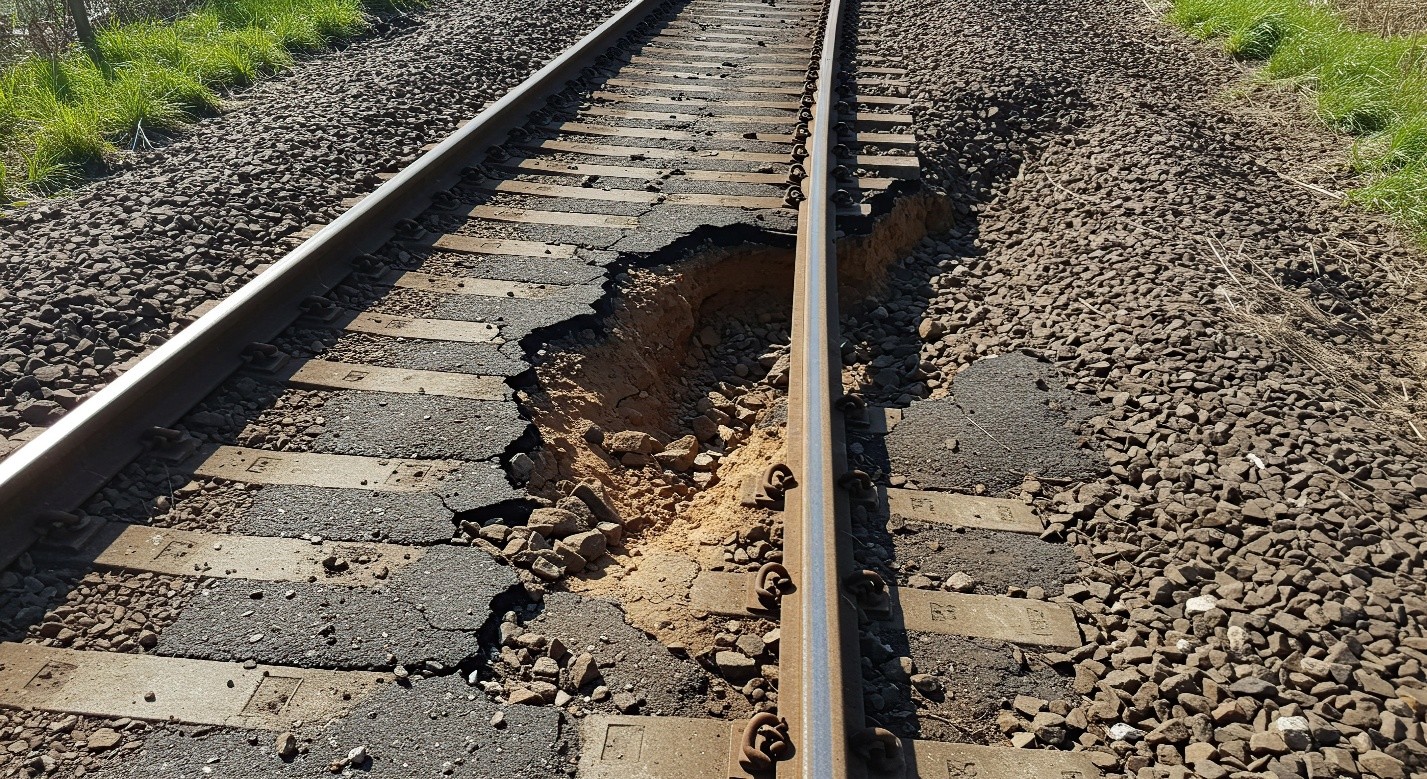 Drones for railway safety