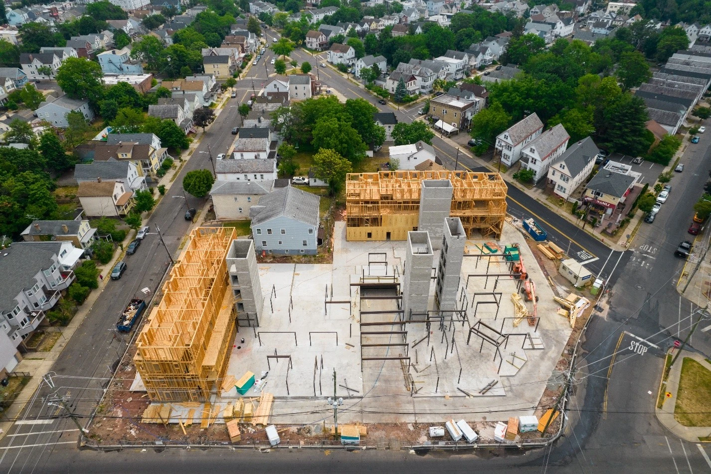 commercial real estate drone photography development